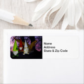 Sunset Woodland Gnomes Retouradreslabel Etiket (Insitu)