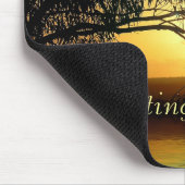 Sunset Words Mousepad Muismat (Hoek)