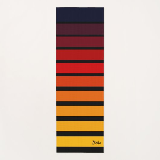 Sunset Yogamat (Voorkant)