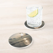 SUNSET ZANDSTEEN ONDERZETTER (Zijkant)