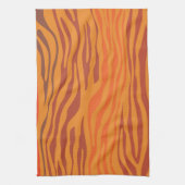 Sunset Zebra Abstract Theedoek (Verticaal)