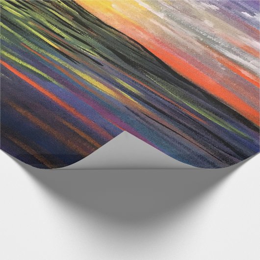 Sunset Zee Cadeaupapier (Hoek)