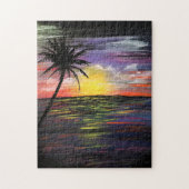 Sunset Zee Legpuzzel (Verticaal)