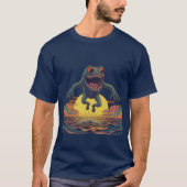 Sunset Zee Monster Splash T-shirt (Voorkant)