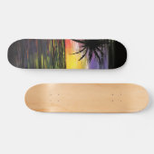 Sunset Zee Persoonlijk Skateboard (Horizontaal)