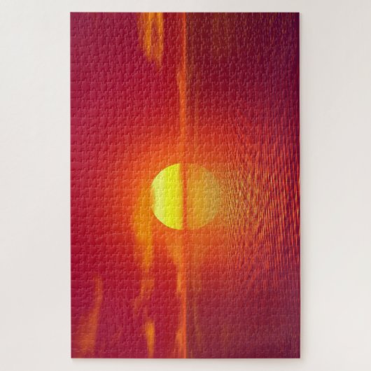 Sunset Zee Puzzel (Verticaal)