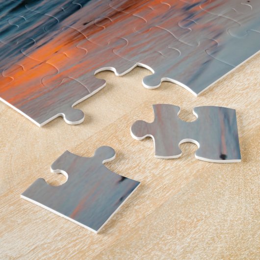 Sunset, Zee Stacks, Oceanside, Oregon, Verenigde S Legpuzzel (Zijkant)