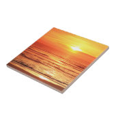 Sunset Zee Tegeltje (Zijkant)