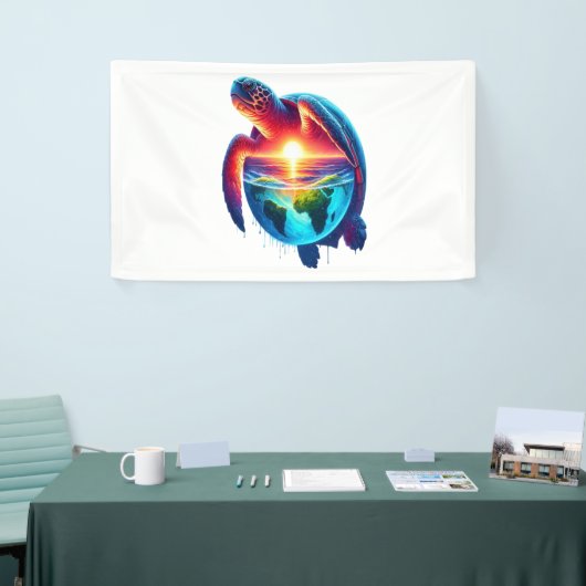 Sunset Zee Turtle Spandoek (Beurs)