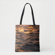 Sunset Zee Uitzicht Canvas tas