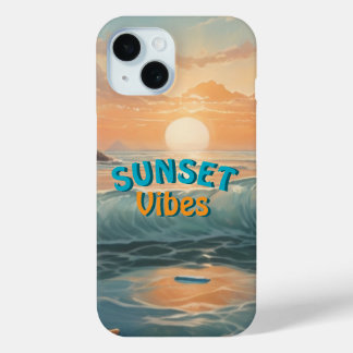 Sunset Zee Uitzicht Telefoonhoes iPhone 15 Case