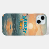 Sunset Zee Uitzicht Telefoonhoes Case-Mate iPhone Case (Achterkant (horizontaal))