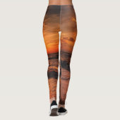 Sunset Zee Waves Leggings (Achterkant)