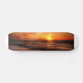 Sunset Zee Waves Persoonlijk Skateboard (Horizontaal)