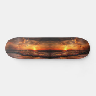 Sunset Zee Waves Skateboard