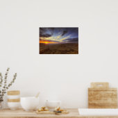 Sunset, zuidrand van de Grand Canyon, Grand Poster (Keuken)