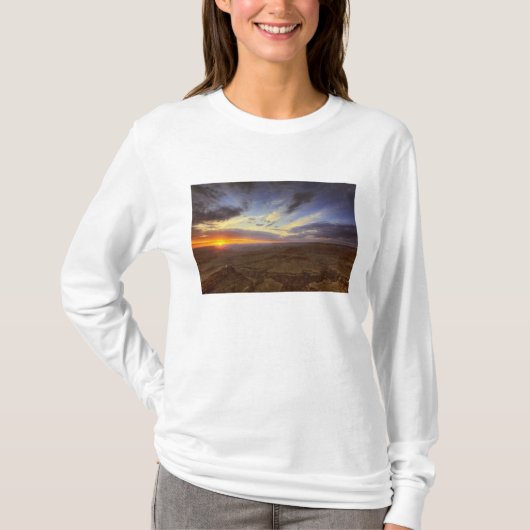 Sunset, zuidrand van de Grand Canyon, Grand T-shirt (Voorkant)