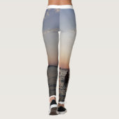 Sunset Zwemmers leggings voor vrouwen (Achterkant)
