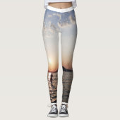 Sunset Zwemmers leggings voor vrouwen (Voorkant)