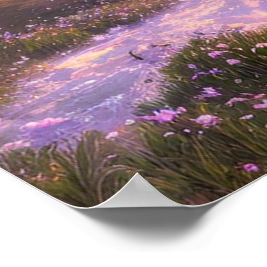 Sunset's Embrace Poster (Hoek)