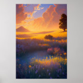 Sunset's Meadow Symfonie Poster (Voorkant)