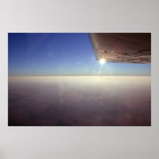 Sunsets under Wing Poster (Voorkant)