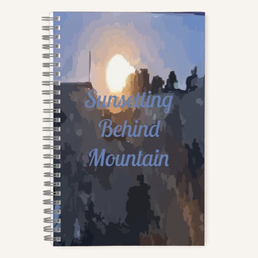 Sunsetting Bullet Journal Notitieboek (Voorkant)