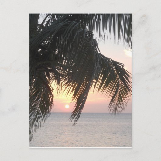 Sunsetting Doctor's Cave, Montego Bay, Jamaica Briefkaart (Voorkant)