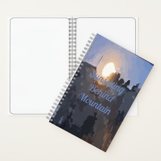 Sunsetting Sketchbook Notitieboek (Binnen)