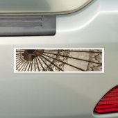 Sunshade of Asian Parasol Bumpersticker (Op auto)
