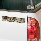 Sunshade of Asian Parasol Bumpersticker (Op Truck)