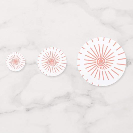 Sunshine 10 confetti (Achterkanten)