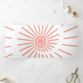 Sunshine 10 drieluik wenskaart (Binnen)