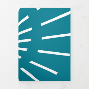 Sunshine 11 drieluik wenskaart