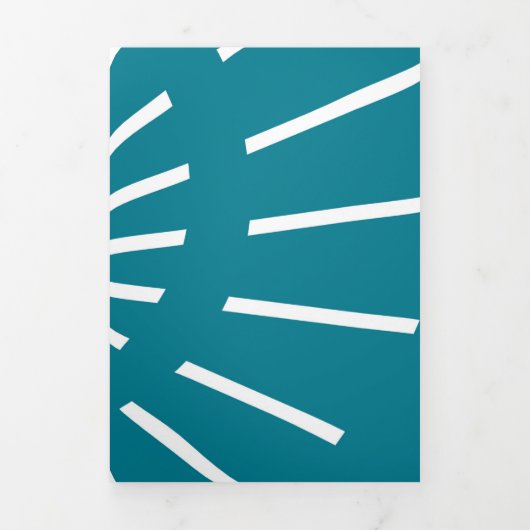 Sunshine 11 drieluik wenskaart (Cover)