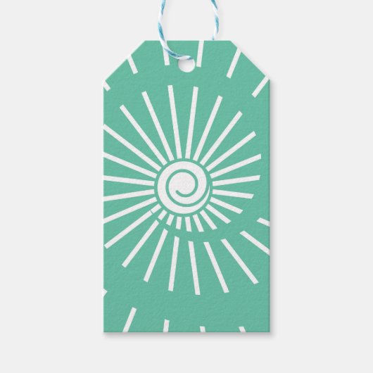 Sunshine 12 cadeaulabel (Voorkant)