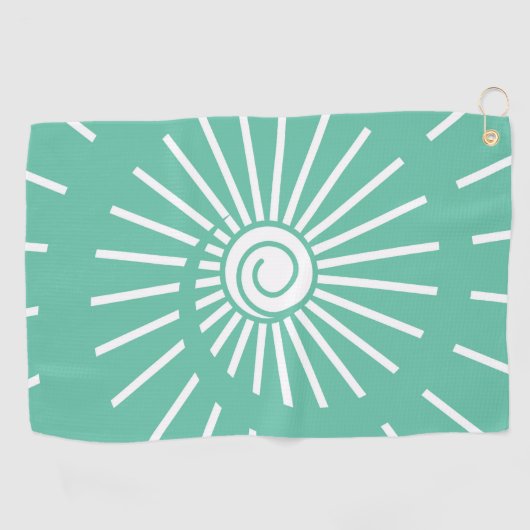 Sunshine 12 golfhanddoek (Horizontaal)