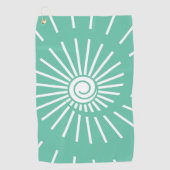 Sunshine 12 golfhanddoek (Voorkant)