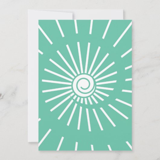 Sunshine 12 kaart (Achterkant)