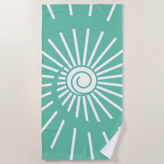 Sunshine 12 strandlaken (Voorkant)