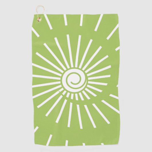 Sunshine 13 golfhanddoek (Voorkant)