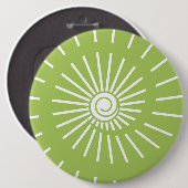 Sunshine 13 ronde button 6,0 cm (Voorkant /achterkant)