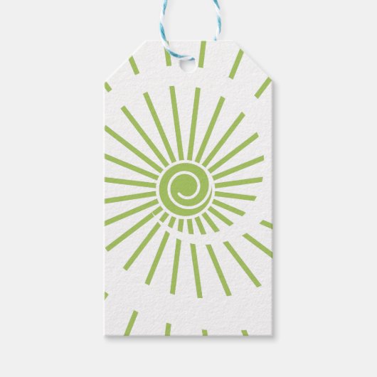 Sunshine 14 cadeaulabel (Voorkant)