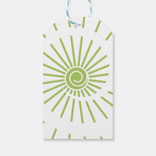 Sunshine 14 cadeaulabel (Achterkant)