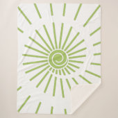 Sunshine 14 sherpa deken (Voorkant)