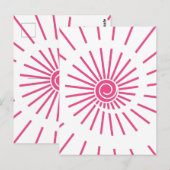 Sunshine 15 briefkaart (Voorkant / Achterkant)