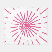 Sunshine 15 fleece deken (Voorkant (Horizontaal))