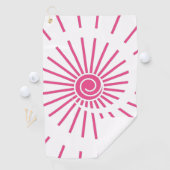 Sunshine 15 golfhanddoek (Insitu)