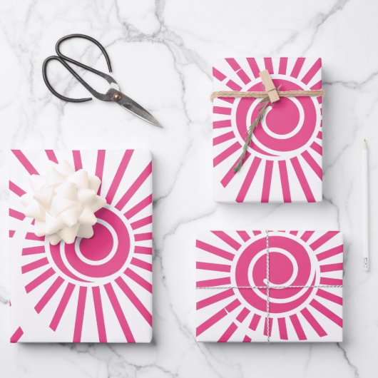 Sunshine 15 inpakpapier vel (Voorkant)