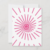 Sunshine 15 notitiekaartje (Voorkant)